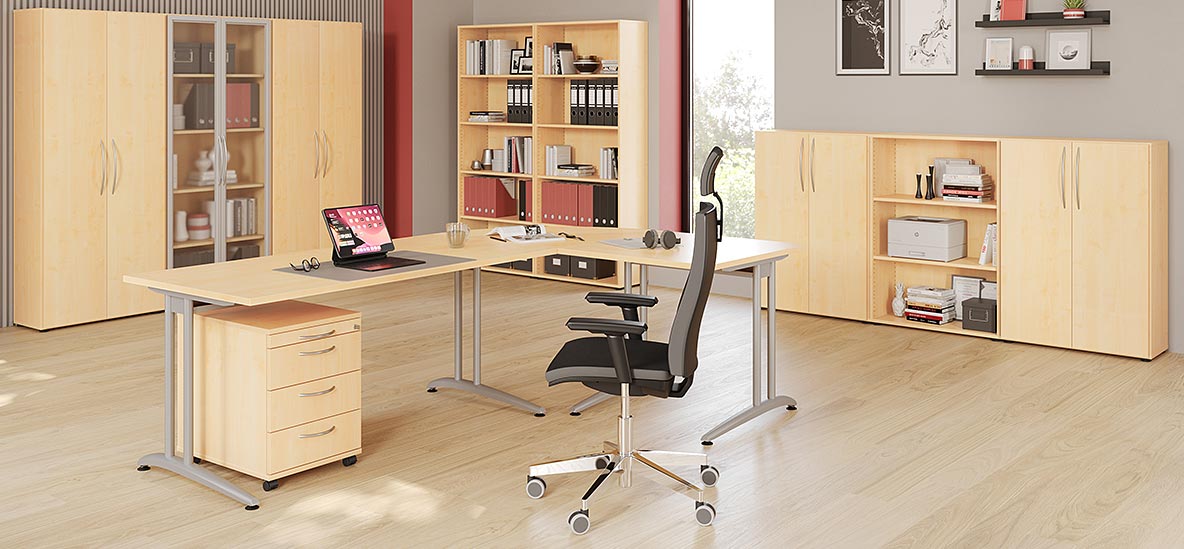 Möbelprogramm Altus Ahorn