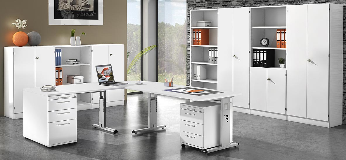 Möbelprogramm Gradeo Weiß