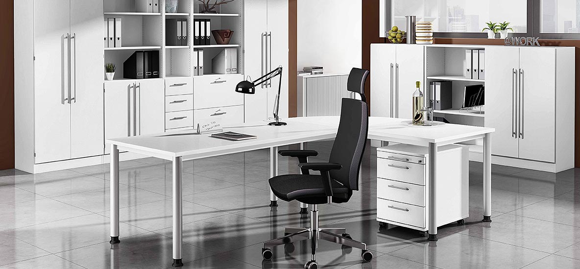 Möbelprogramm Orbis Weiß