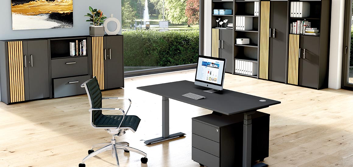 Möbelprogramm Oxford Anthrazit