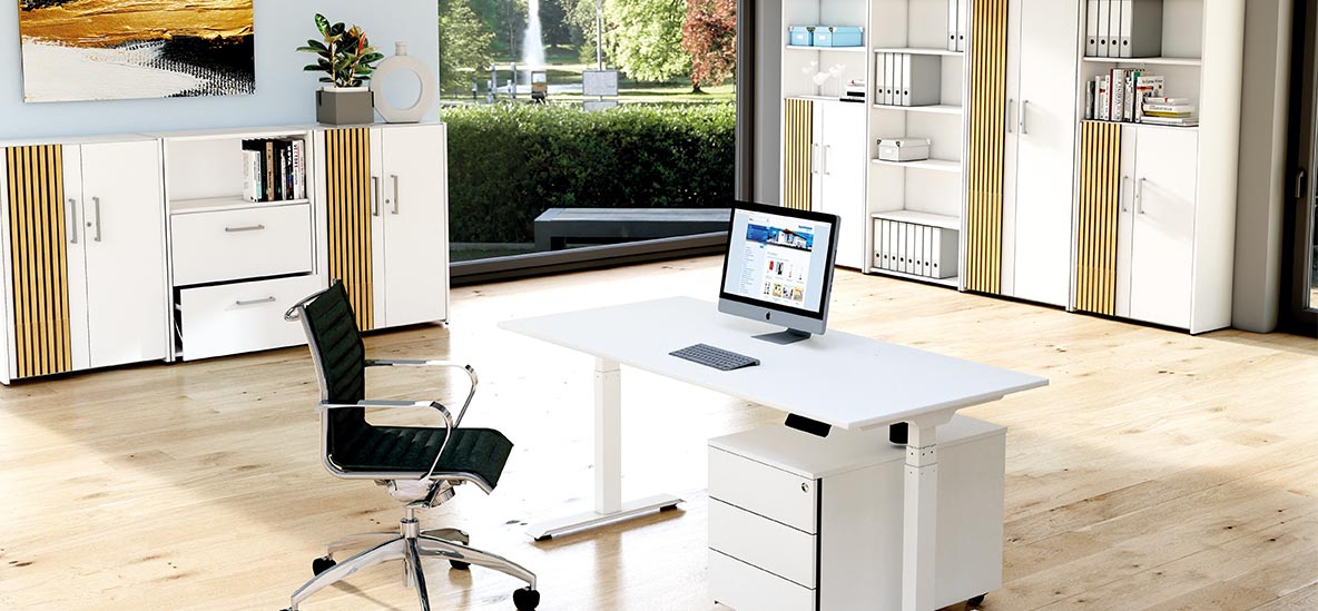 Möbelprogramm Oxford Weiß