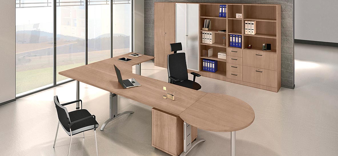 Möbelprogramm Savona Nußbaum