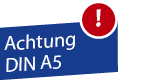 Achtung DIN A5